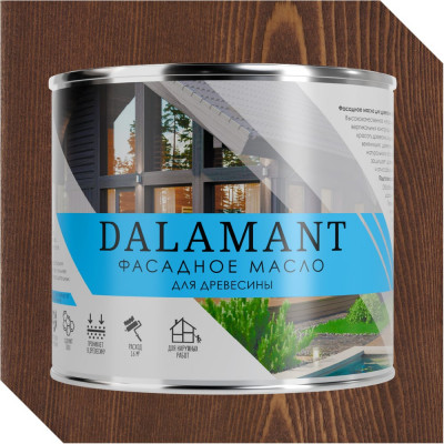 Масло фасадное Dalamant Орех Гварнери 2л ДЛ-00001156