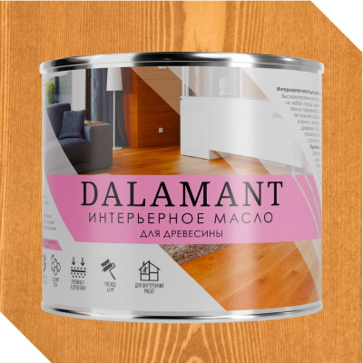 Масло интерьерное Dalamant Тик 2л ДЛ-00001118