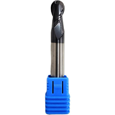 Фреза концевая твердосплавная 10 мм, Z2 DAKSTOOLS HT-2B-D10 R5.0