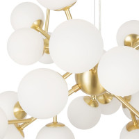 Подвесной светильник MAYTONI dallas 24хg9x28w металл золото MOD545PL-24BS