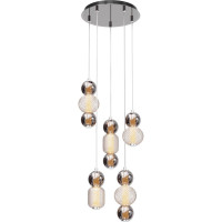 Подвесной светильник MAYTONI drop led 80w металл хром MOD273PL-L80CH3K