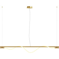 Подвесной светильник MAYTONI tau led 21w алюминий золото MOD166PL-L20G3K