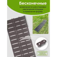 Садовая дорожка Еврогрядка 500x3000, цвет олива EGDOR50x300ol