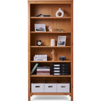 Стеллаж Лузалес КЫМÖР Стеллаж 90х198х37, светло-коричневый 5031280204