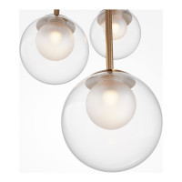 Подвесной светильник MAYTONI basic form 3хg9x20w металл золото MOD521PL-03G