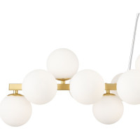 Подвесной светильник MAYTONI dallas 25хg9x28w металл золото MOD547PL-25BS