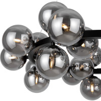 Подвесной светильник MAYTONI dallas 25хg9x28w металл черный MOD545PL-25B