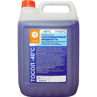 Охлаждающая жидкость для двигателя автомобиля APIS Тосол-40 5 кг RUZ-001-0004