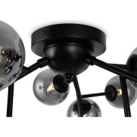 Потолочный светильник MAYTONI dallas 12хg9x28w металл матовый черный MOD545CL-12B