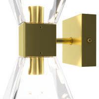 Настенный светильник (бра) MAYTONI cocktail time 2хg9x28w металл золото MOD325WL-02G