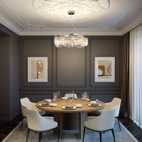 Подвесной светильник MAYTONI gracia 10хe14x40w металл золото DIA201PL-10G