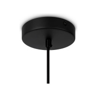 Подвесной светильник MAYTONI roots 1хe27x40w металл черный MOD195PL-01W1