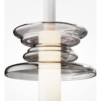 Подвесной светильник MAYTONI sound wave 1хg9x28w металл черный MOD255PL-01B4