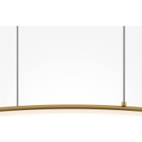 Подвесной светильник MAYTONI light reflection led 15w алюминий латунь MOD243PL-L18BSK