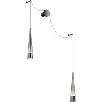Настенный светильник (бра) MAYTONI sintesi led 24w металл и стекло хром P090WL-L24CH3K
