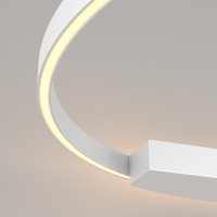 Настенный светильник (бра) MAYTONI rim led 51w алюминий белый MOD058WL-L50W3K