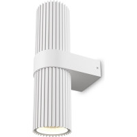 Настенный светильник (бра) MAYTONI dynamics 2хgu10x50w алюминий матовый белый MOD326WL-02W