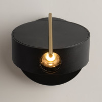 Настенный светильник (бра) MAYTONI nuance led 4w алюминий черный MOD180WL-L4B3K1