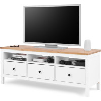 ТВ-тумба Лузалес КЫМÖР 148х57х47, белый/светло-коричневый 5031150211