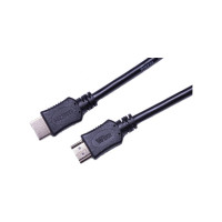 Кабель hdmi Wize c-hm-hm-15m 15 м, v.2.0, 19m/19m, 4k/60 hz 4:2:0/30 hz 4:4:4 ethernet, позолоченные разъемы, экран, черный, пакет 121637
