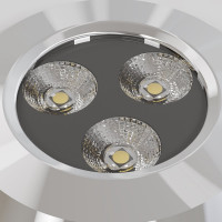 Встраиваемый светильник MAYTONI outdoor flash led 3w нержавеющая сталь серебро O044DL-L3S3K
