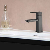 Смеситель для раковины Wesnaart kubus, черный KUB13-210Black