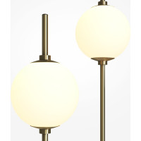 Напольный светильник (торшер) MAYTONI the sixth sense led 12w металл латунь Z020FL-L12BS3K