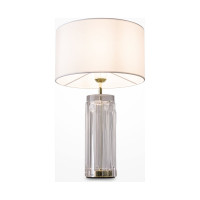 Настольный светильник MAYTONI muse 1хe27x60w металл и стекло золото MOD304TL-01G