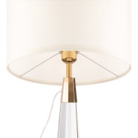 Настольный светильник MAYTONI bianco 1хe27x60w металл и текстиль латунь Z030TL-01BS2
