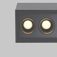 Потолочный светильник MAYTONI outdoor ares led 10w металл и стекло графит O309CL-L10GF3K