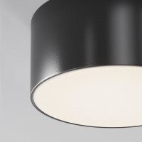 Потолочный светильник MAYTONI outdoor zon ip led 15w алюминий и пластик черный O430CL-L15B4K
