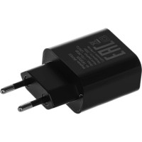 Сетевое зарядное устройство DIGMA DGW2C 20w, 3A (PD), USB-C, универсальное, черный, (DGW2C0F010BK) 1655939