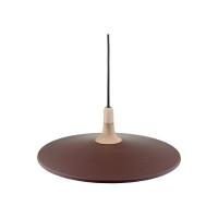Подвесной светильник Bergenson Bjorn Mango Pyor, Ø40x13 см, вишневый BB0000451