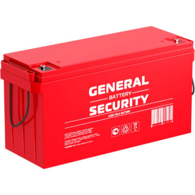 Аккумуляторная батарея General Security 12В 65 Ач GS65-12 GS65-12 GENERAL SECURITY