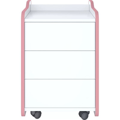 Тумба для игрового компьютерного стола VMMGame CASE 40 WHITE PINK CS-1WEPK