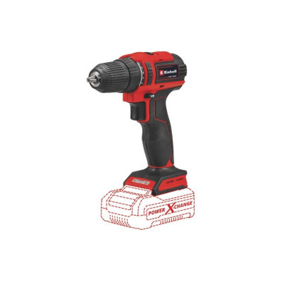 Дрель аккумуляторная Einhell PXC TE-CD 18/40 Li BL - Solo, 40Нм, патрон 10мм 4513997