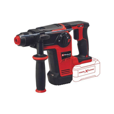 Перфоратор аккумуляторный Einhell PXC TP-HD 18/26 Li BL,1x18В,SDS+,2.6Дж,26мм,3реж,кейс,без АКК и ЗУ 4514265