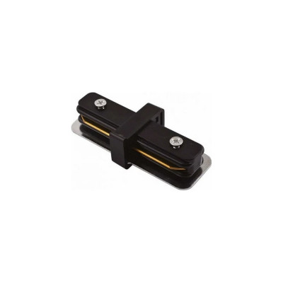 Соединитель шинопровода HOROZ ELECTRIC ПРЯМОЙ STRAIGHT Connector Чёрный 220-240V 096-001-0001 HRZ00000903