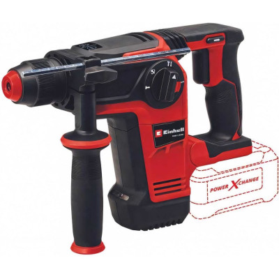 Einhell Перфоратор аккумуляторный PXC TP-HD 18/26 Li BL,1x18В,SDS+,2.6Дж,26мм,3реж,кейс,без АКК и ЗУ 4514265