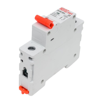 HOROZ ELECTRIC Миниатюрный Автоматический Выключатель SAFE (MCB 1P C4) 1P 4A C 4.5kA 230V 114-002-1004 HRZ00002634