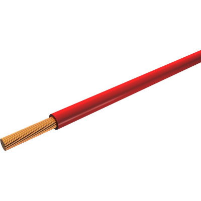 Провод iTOK пугвнг(а)-ls 1x2,5, гост, красный, 100 метров i-KPP-PUGVNG-LS-125-100-RED