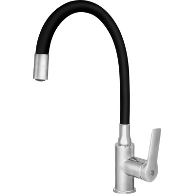 MСмеситель для кухни Mix&Fix Альфа одноручный, с гибким изливом, картридж d=35 мм 3705 тов-214523