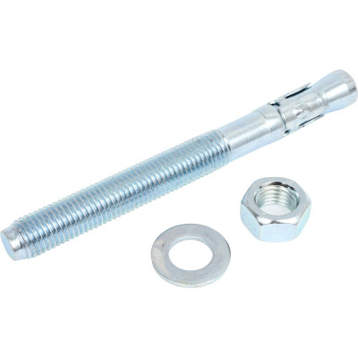 Анкер клиновой Great Wolf белый цинк, М20x200 мм, 1 шт. GWL001