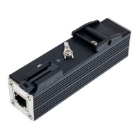Устройство грозозащиты OSNOVO SP-IP/100PD для локальной вычислительной сети (скорость до 100Мбит/с) с защитой линий PoE (af/at, метод B, контакты 4/5, 7/8), двухуровневая защита. sct1008