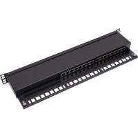 Устройство грозозащиты для локальной вычислительной сети на 16 портов OSNOVO SP-IP16/1000PR 1U (скорость до 1000 Мб/с) с защитой линий PoE (af/at, методы A + B, контакты 1/2, 3/6, 4/5, 7/8) sct1488