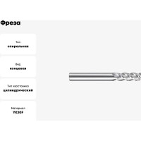 Фреза AL-3E-D16.0 YK30F ZCC-CT 00001207539