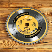 Диск пильный по дереву Woodmaker 305x30/25.4 мм, Z=48 атв Diamond Industrial DIDD305Z48