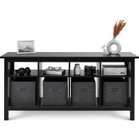 Стол-консоль Лузалес КЫМÖР 157х74х40 см, черный 5032100105