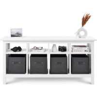 Стол-консоль Лузалес КЫМÖР 157х74х40 см, белый 5032100103