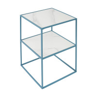 Приставной столик Bergenson Bjorn Mayen, 38x38 см, бирюзовый BB0000241